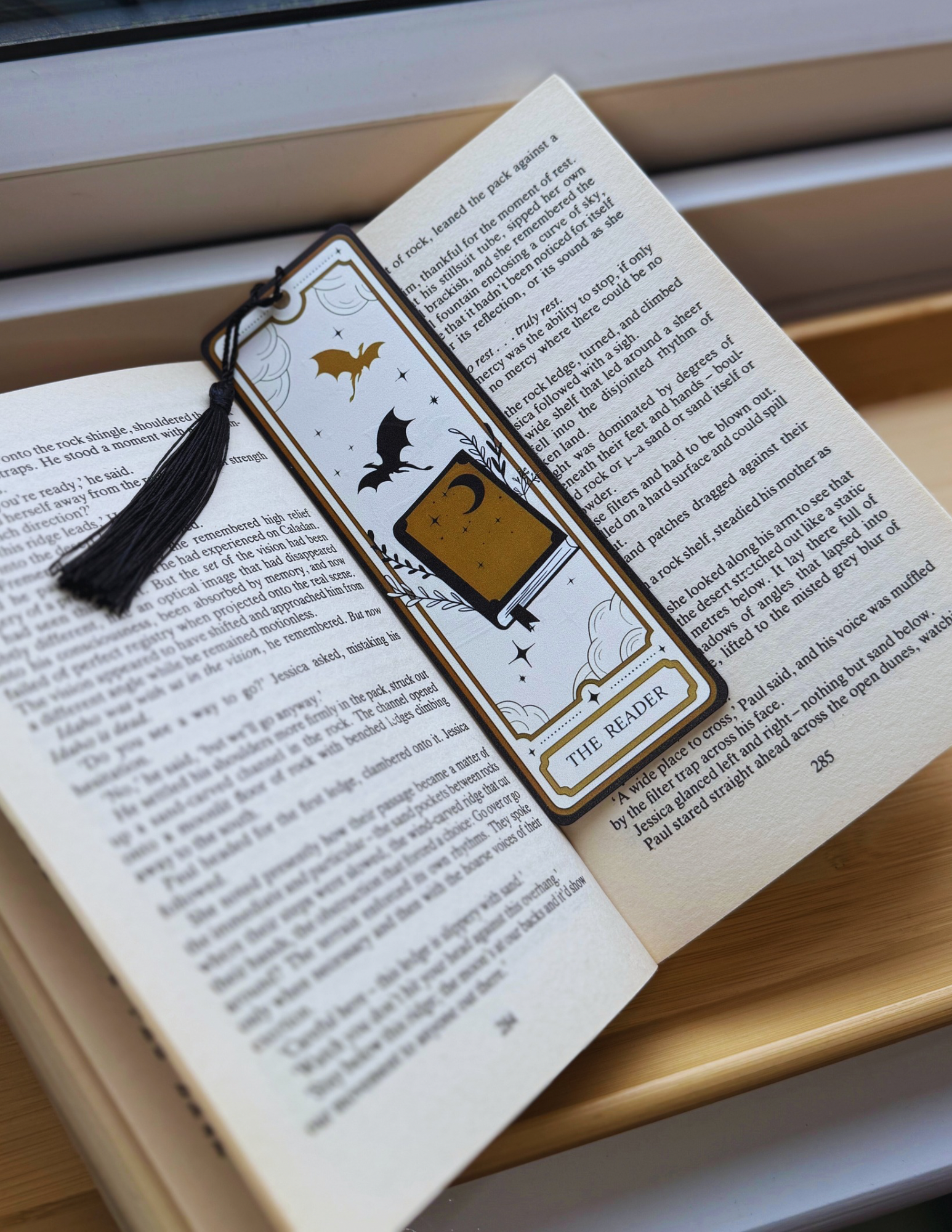 Premium Acrylic Bookmark with Tassel