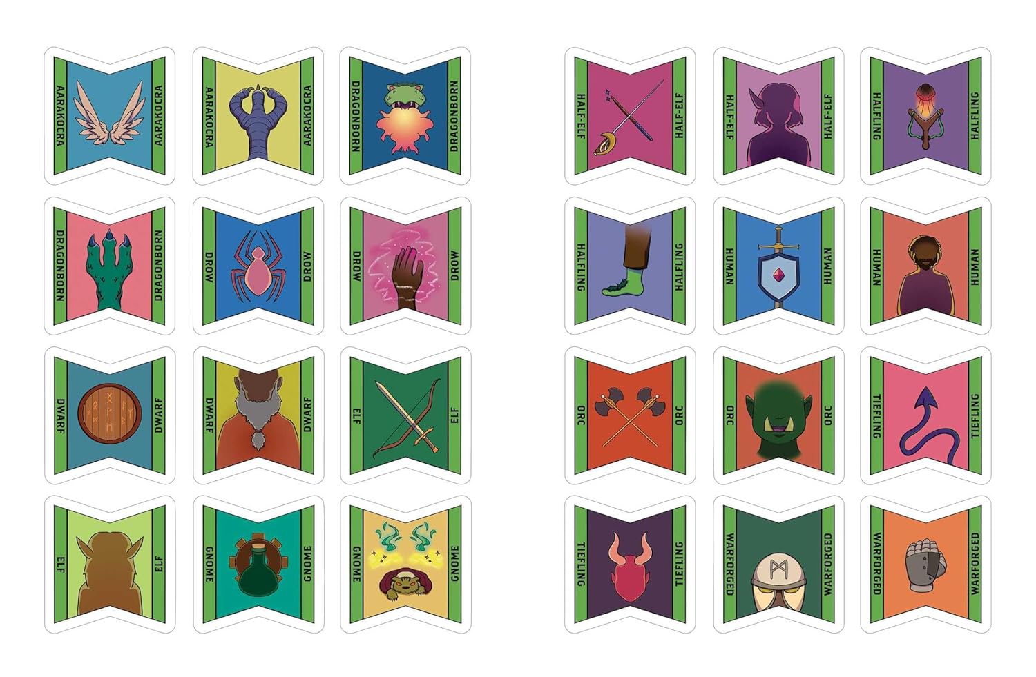 The Dungeonmeister RPG Sticker Book - Jef Aldrich, Jon Taylor