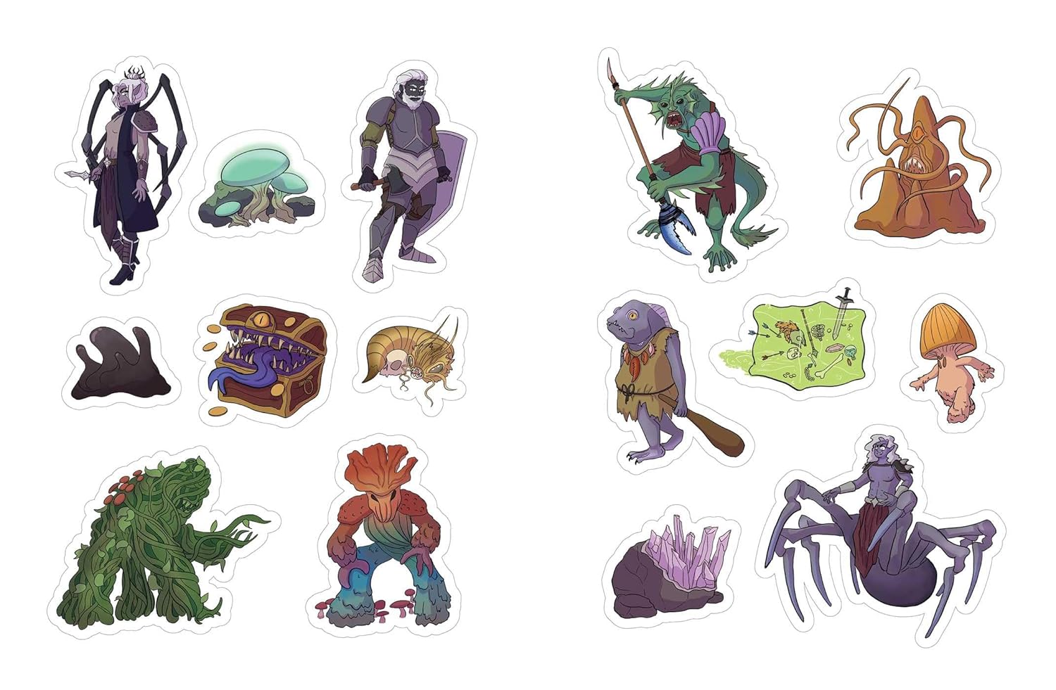 The Dungeonmeister RPG Sticker Book - Jef Aldrich, Jon Taylor