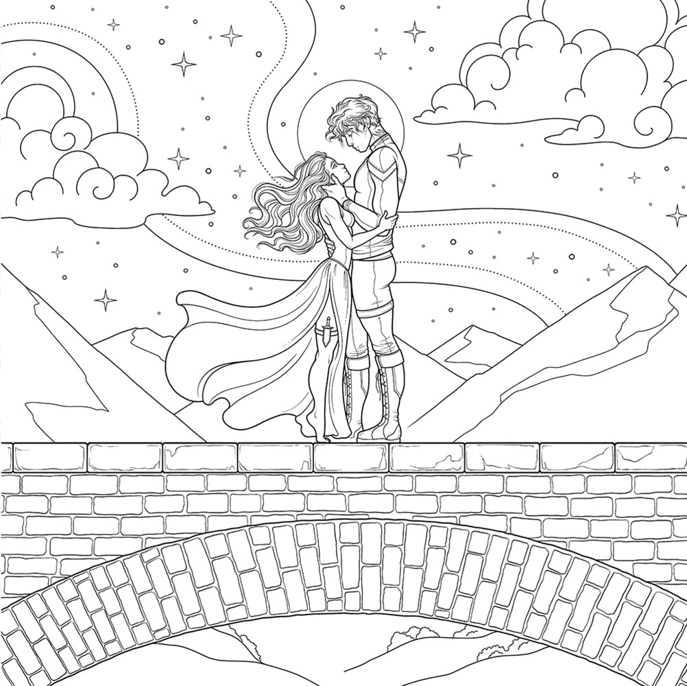 Fourth Wing: The Official Coloring & Sticker Book