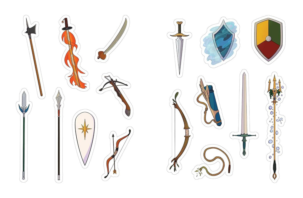 The Dungeonmeister RPG Sticker Book - Jef Aldrich, Jon Taylor