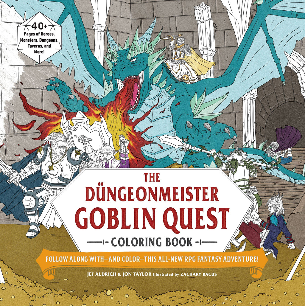 Düngeonmeister Goblin Quest Coloring Book