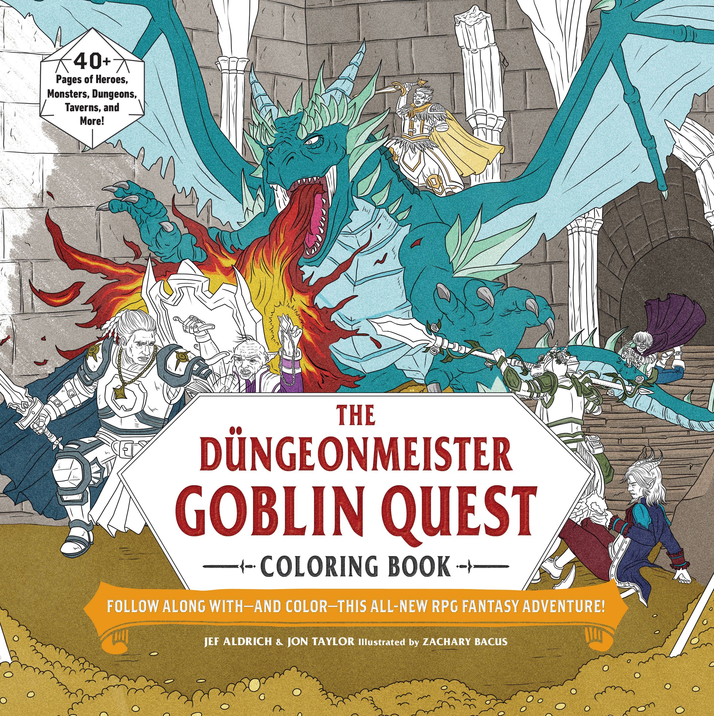 Düngeonmeister Goblin Quest Coloring Book