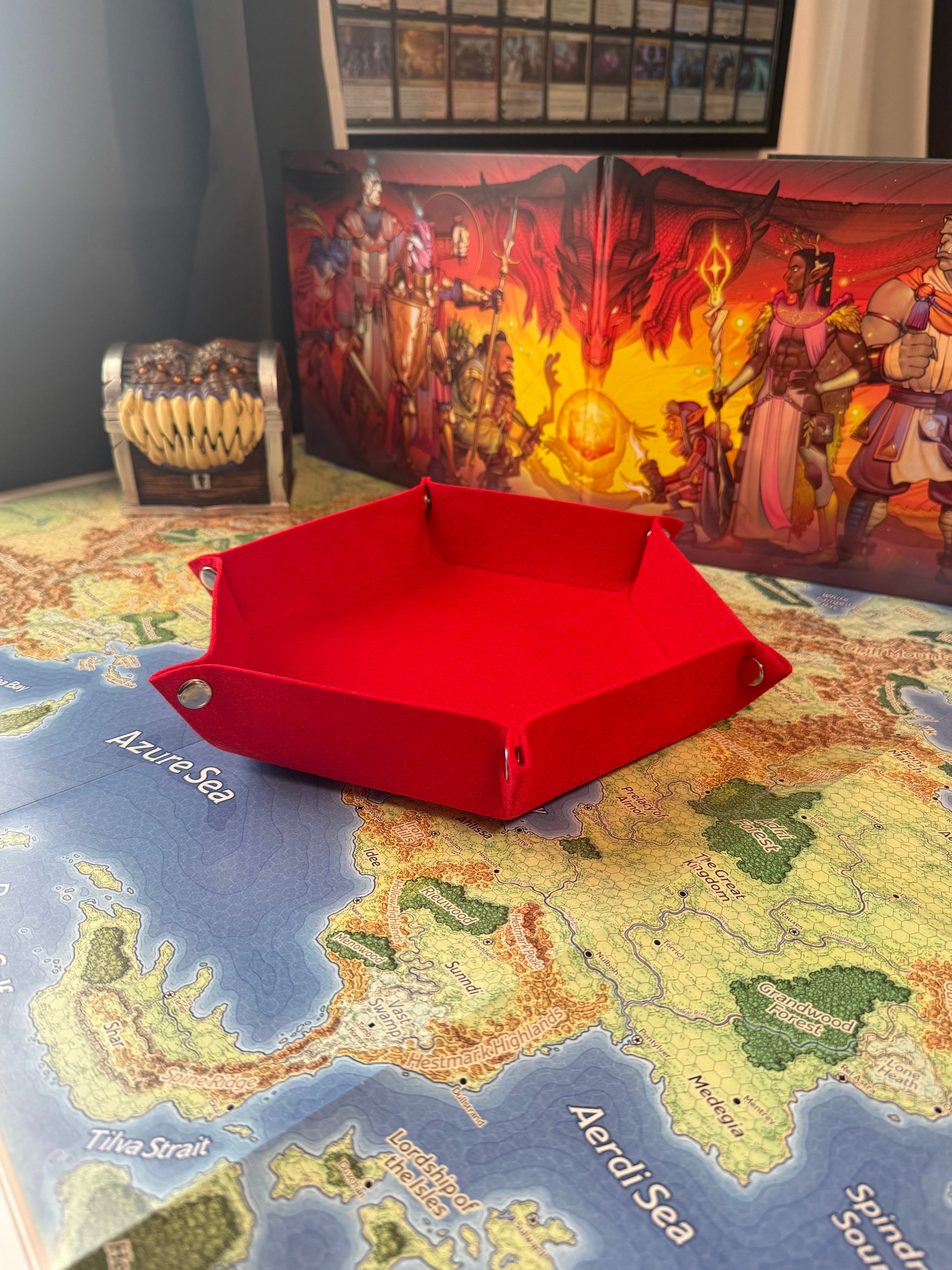 Dice Tray (Large) - Felt