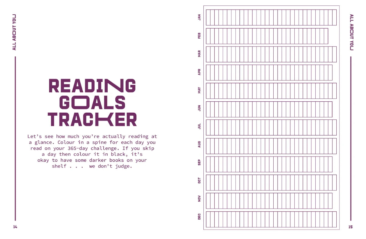 A Reading Journal: Too Much Plot by Sweet  Hearts Press