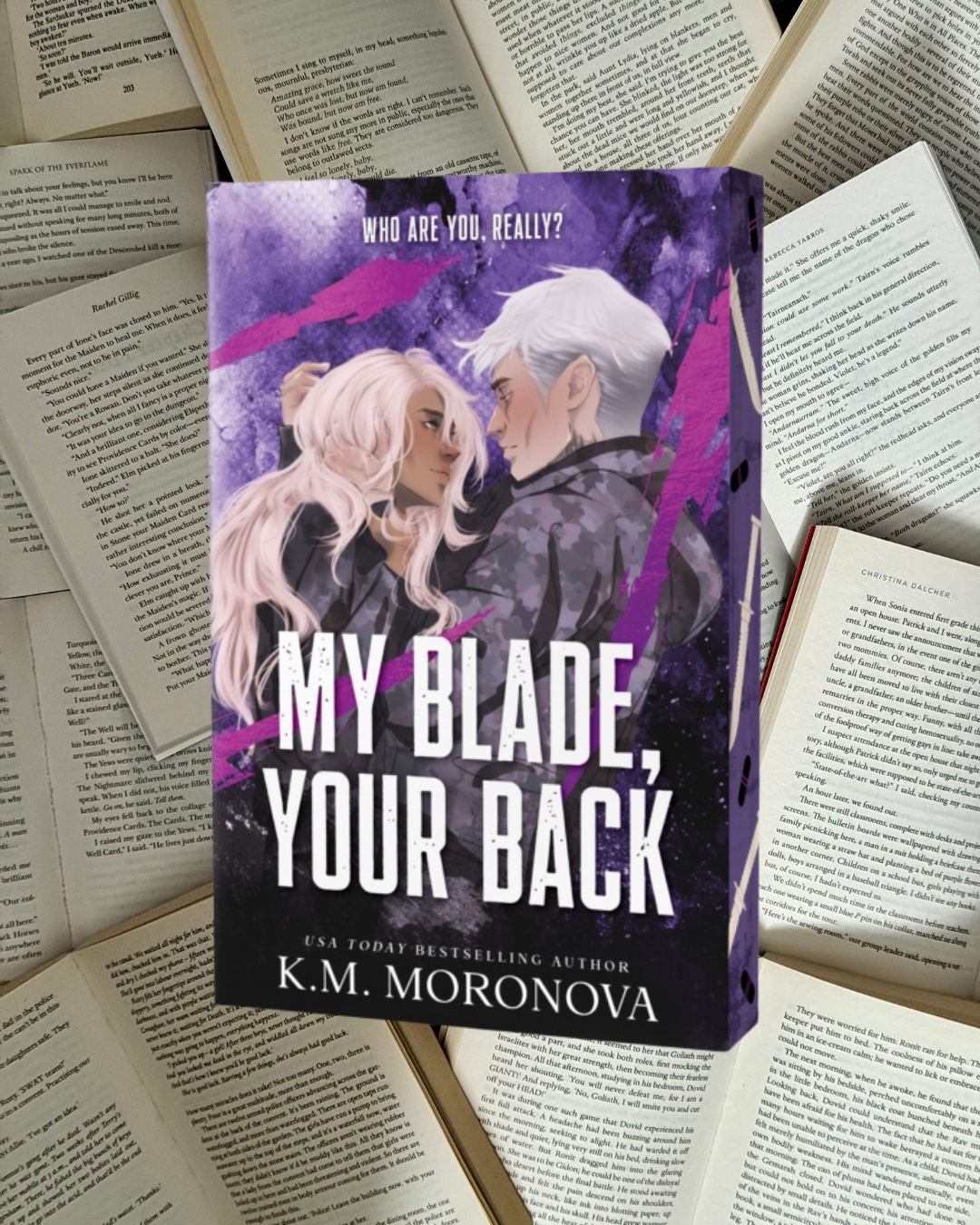 My Blade, Your Back - K.M. Moronova (Dark Forces Duet #2)