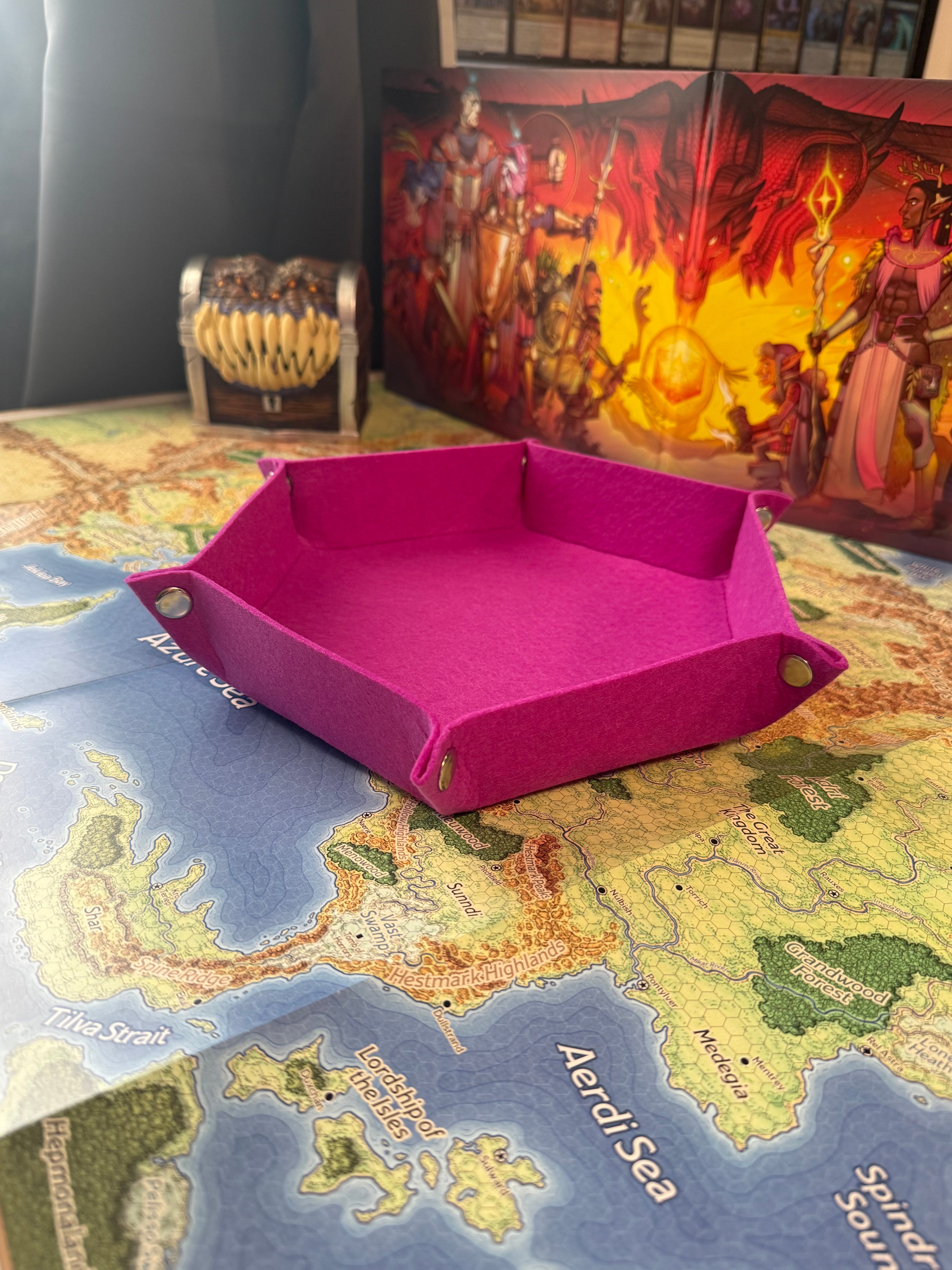 Dice Tray (Large) - Felt