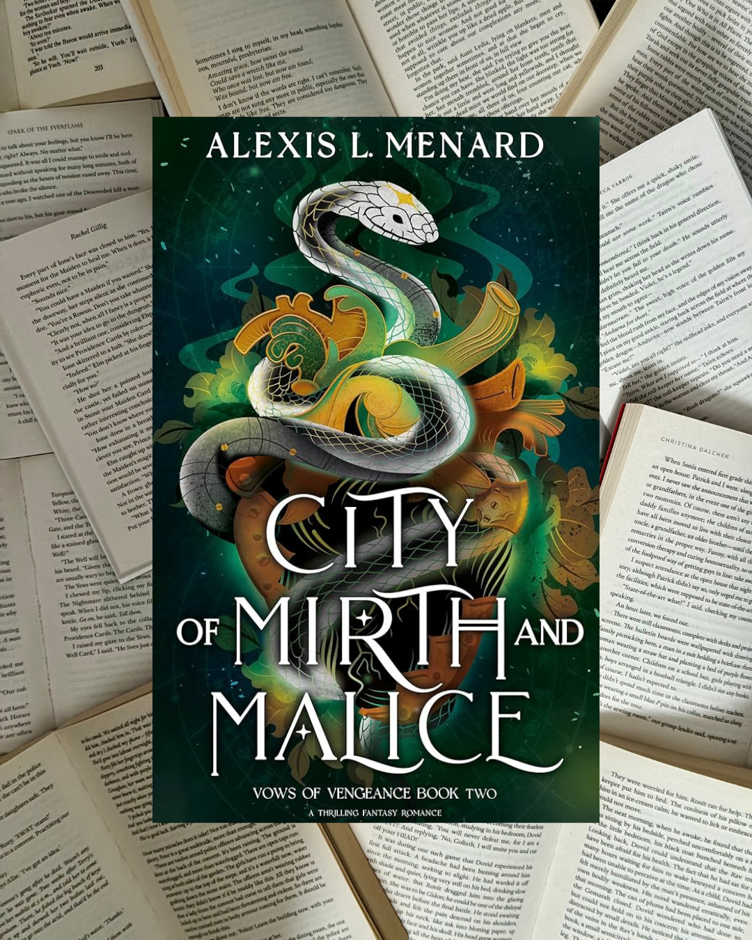 City of Mirth and Malice - Alexis L. Menard (Vows of Vengeance #2)