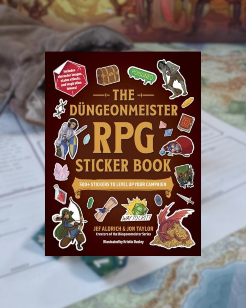 The Dungeonmeister RPG Sticker Book - Jef Aldrich, Jon Taylor