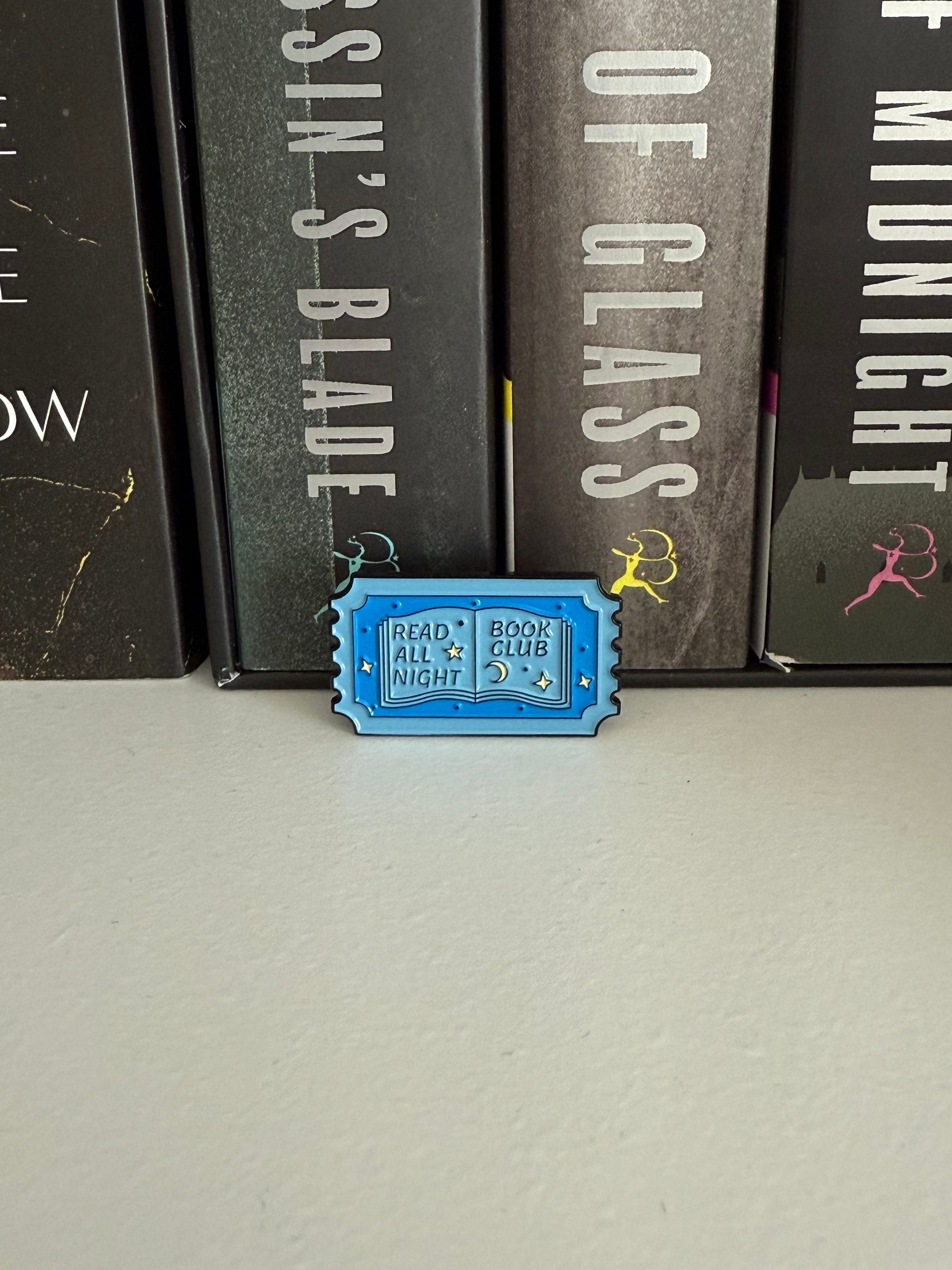 Read All Night - Enamel Pin