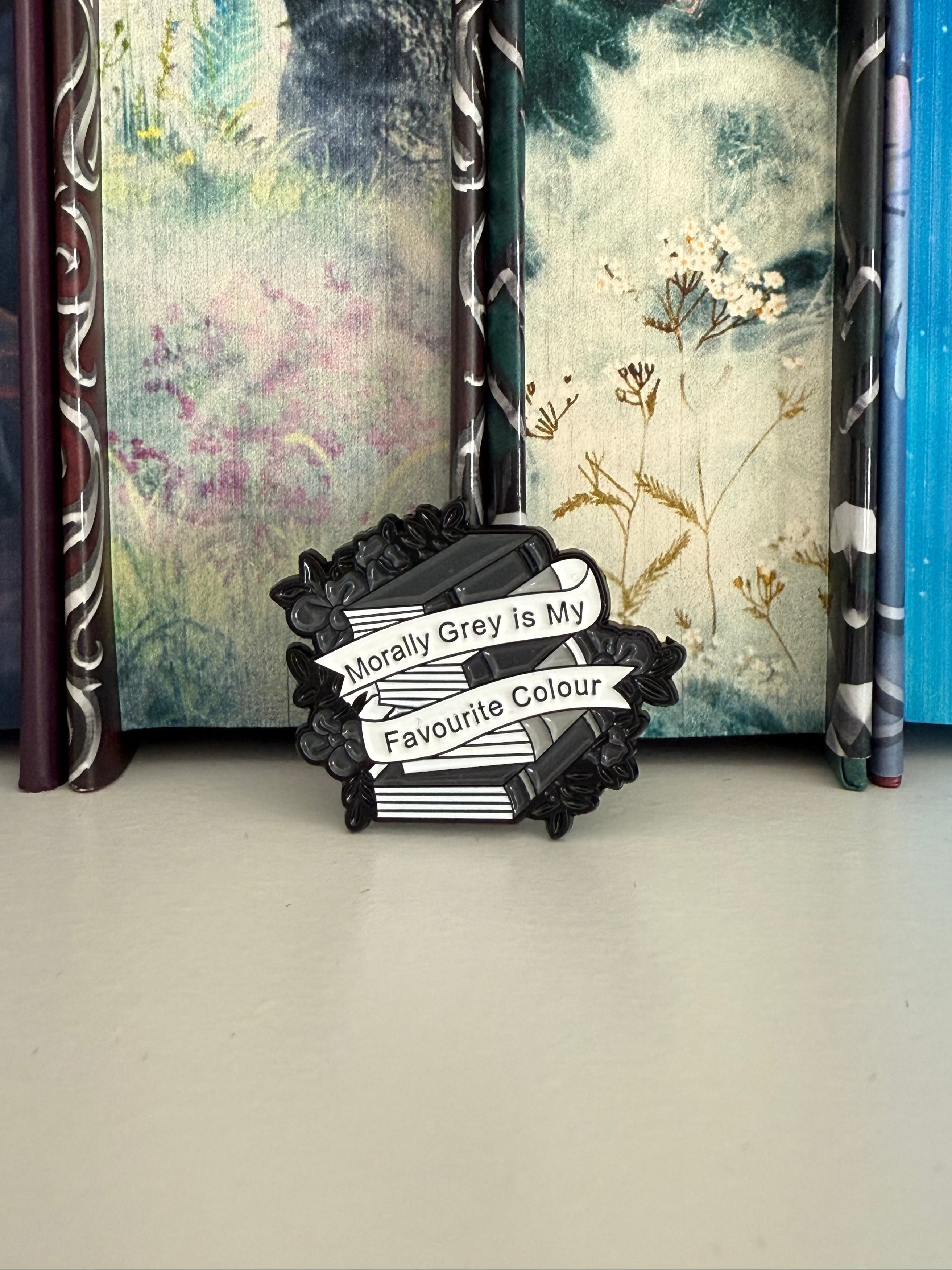 Morally Gray is my Favorite Colour - Enamel Pin