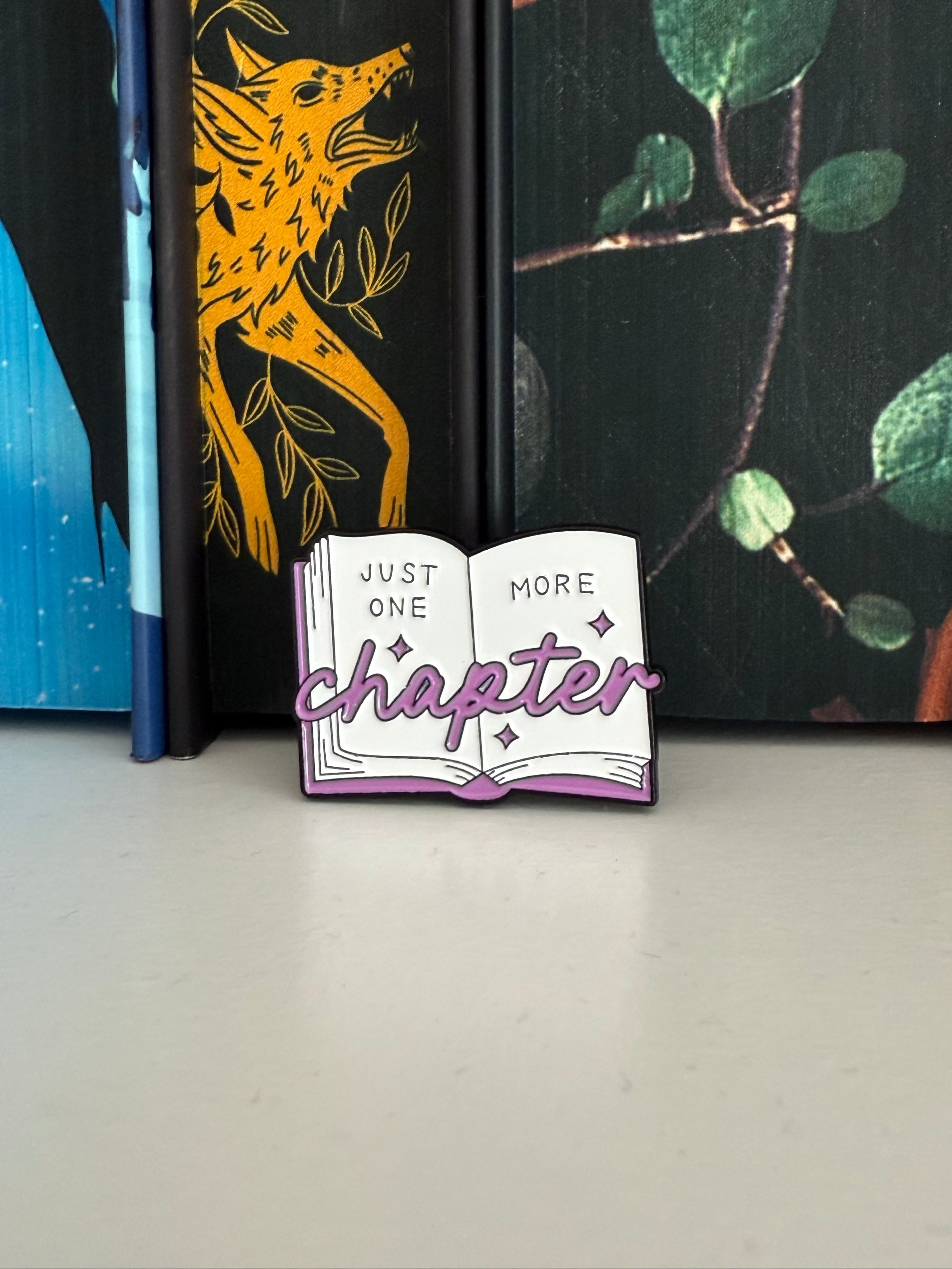Just One More Chapter - Enamel Pin