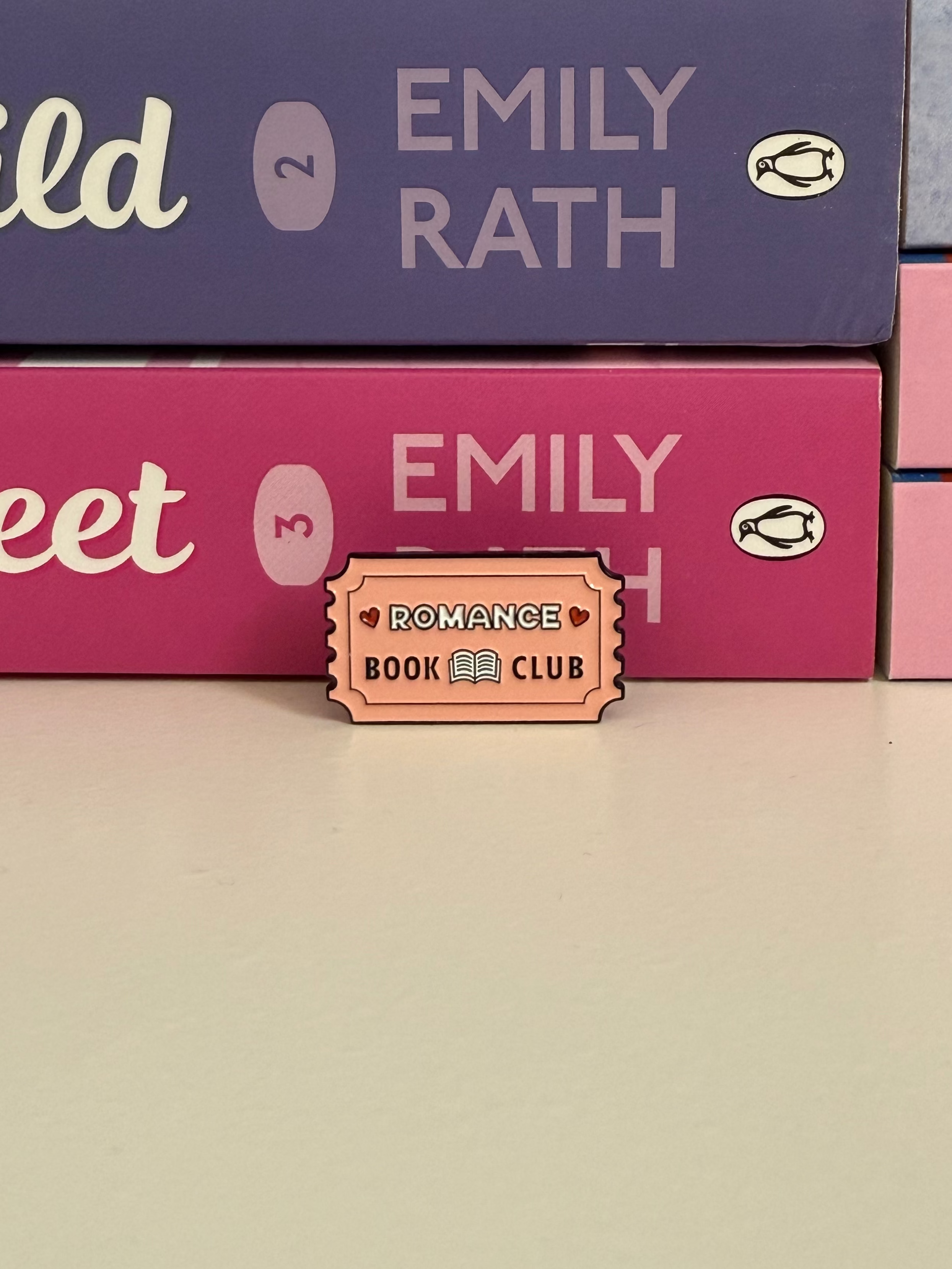 Romance Book Club - Enamel Pin