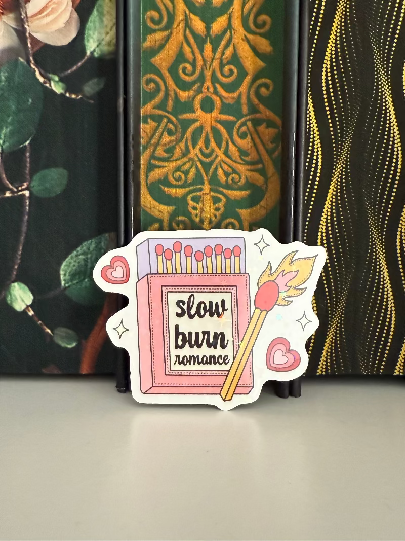 Slow Burn Romance - Premium Sticker