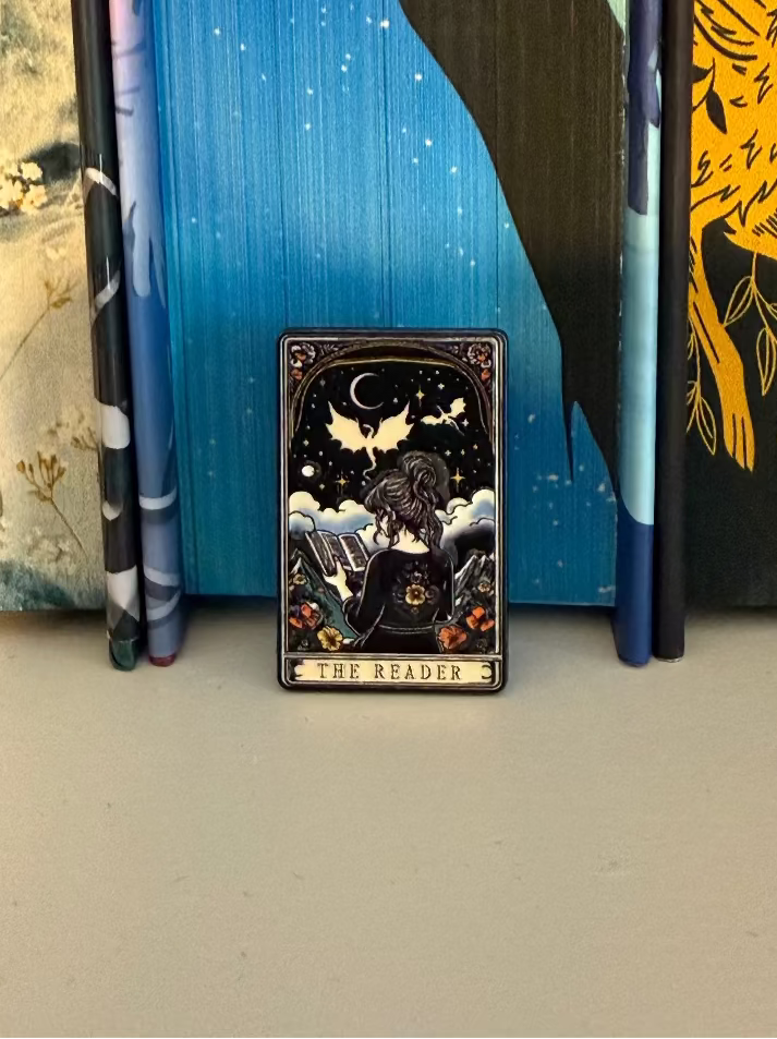 The Reader - Enamel Pin