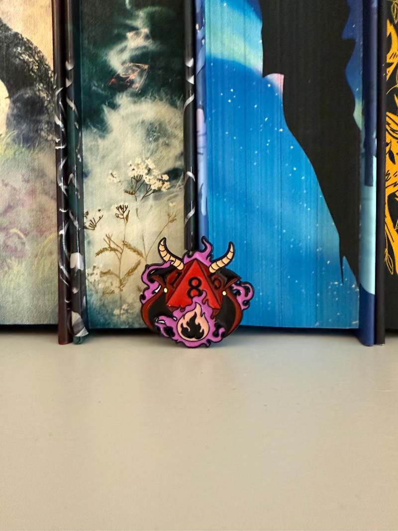 D&D Inspired - Warlock - Enamel Pin