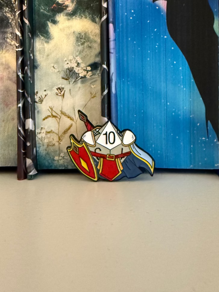 D&D Inspired - Paladin - Enamel Pin