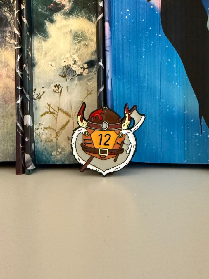 D&D Inspired - Barbarian - Enamel Pin