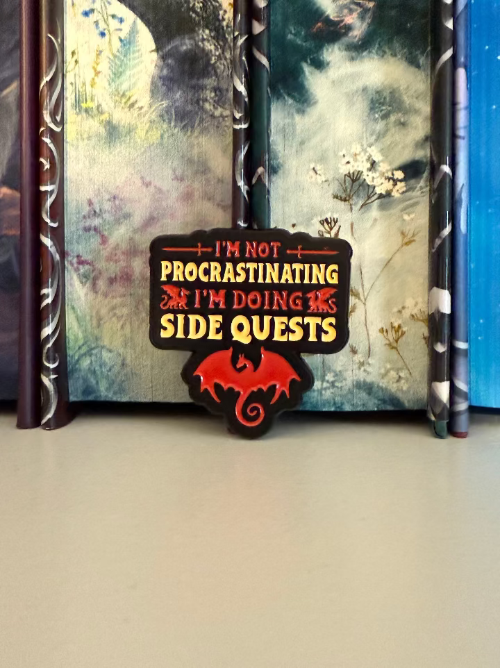 I'm not Procrastinating - Enamel Pin