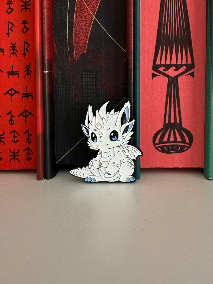 White Dragon (II) - Enamel Pin