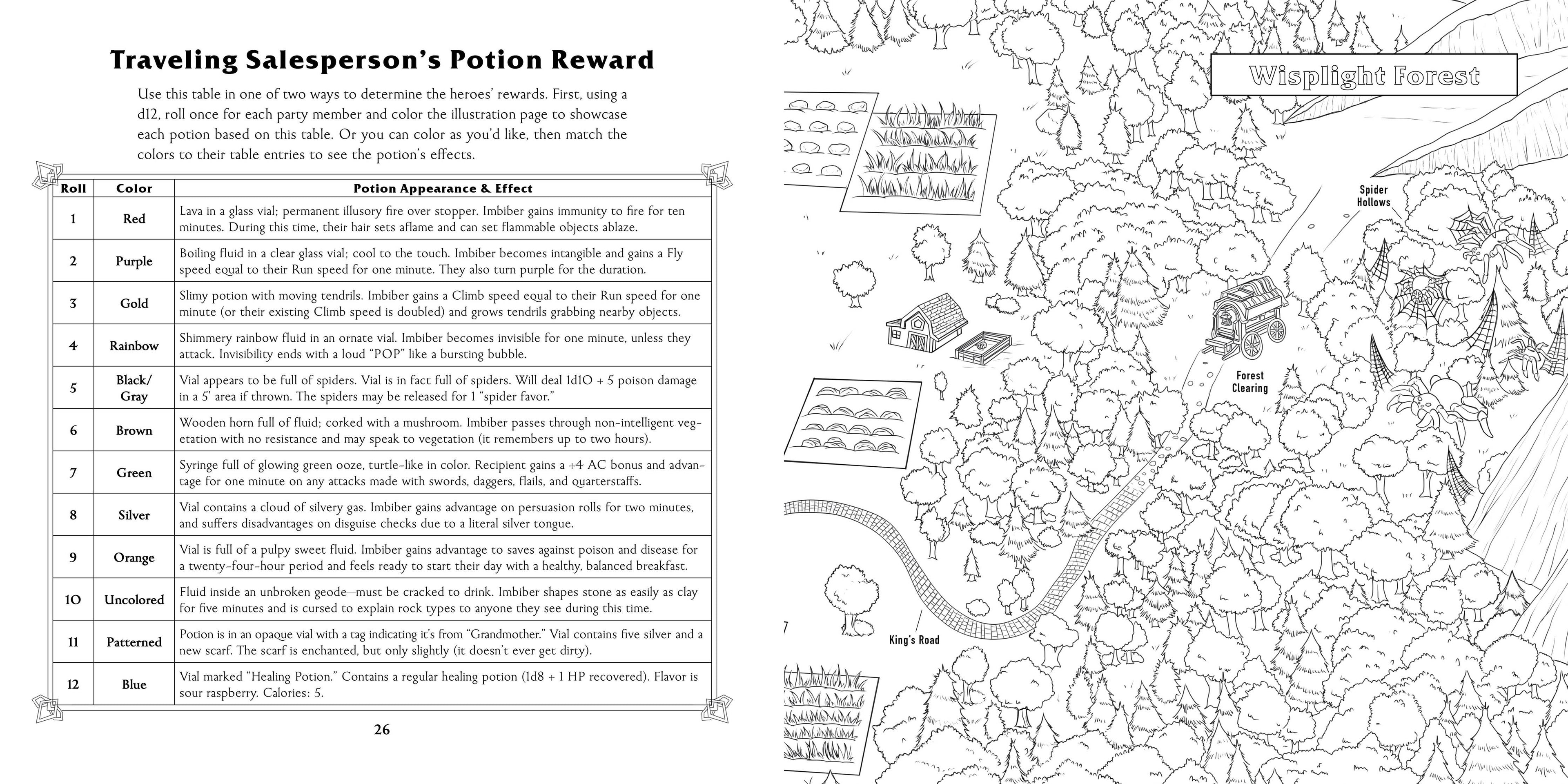 Düngeonmeister Goblin Quest Coloring Book