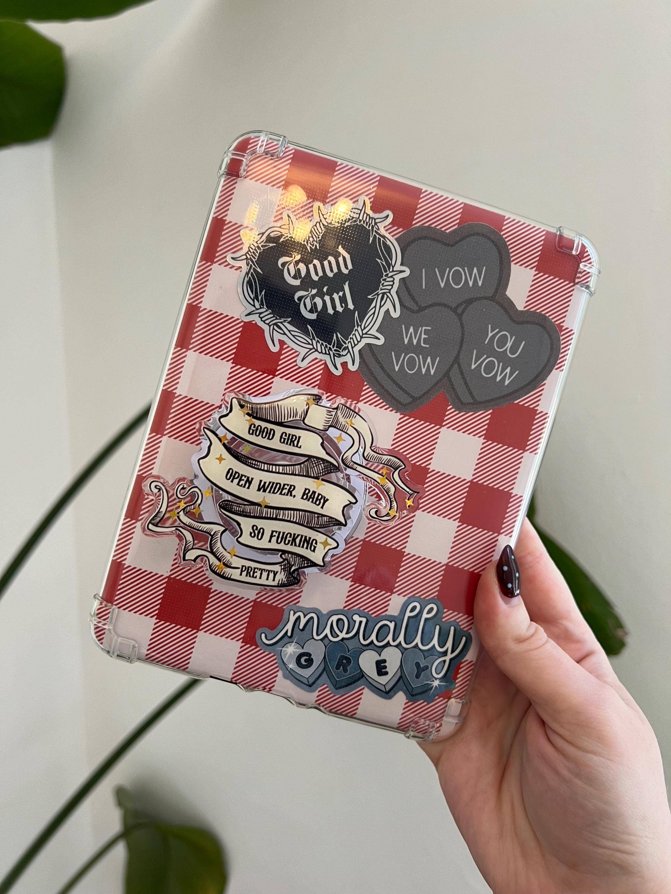 Good Girl - Romance Book Kindle & Phone Holder (Booktok Gift)